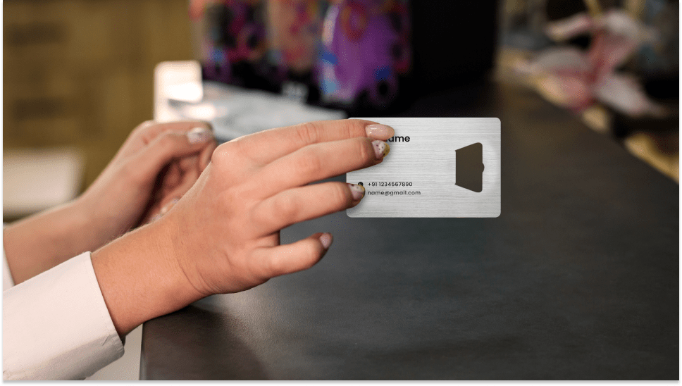 Bottle opener business cards- an alternative to business cards