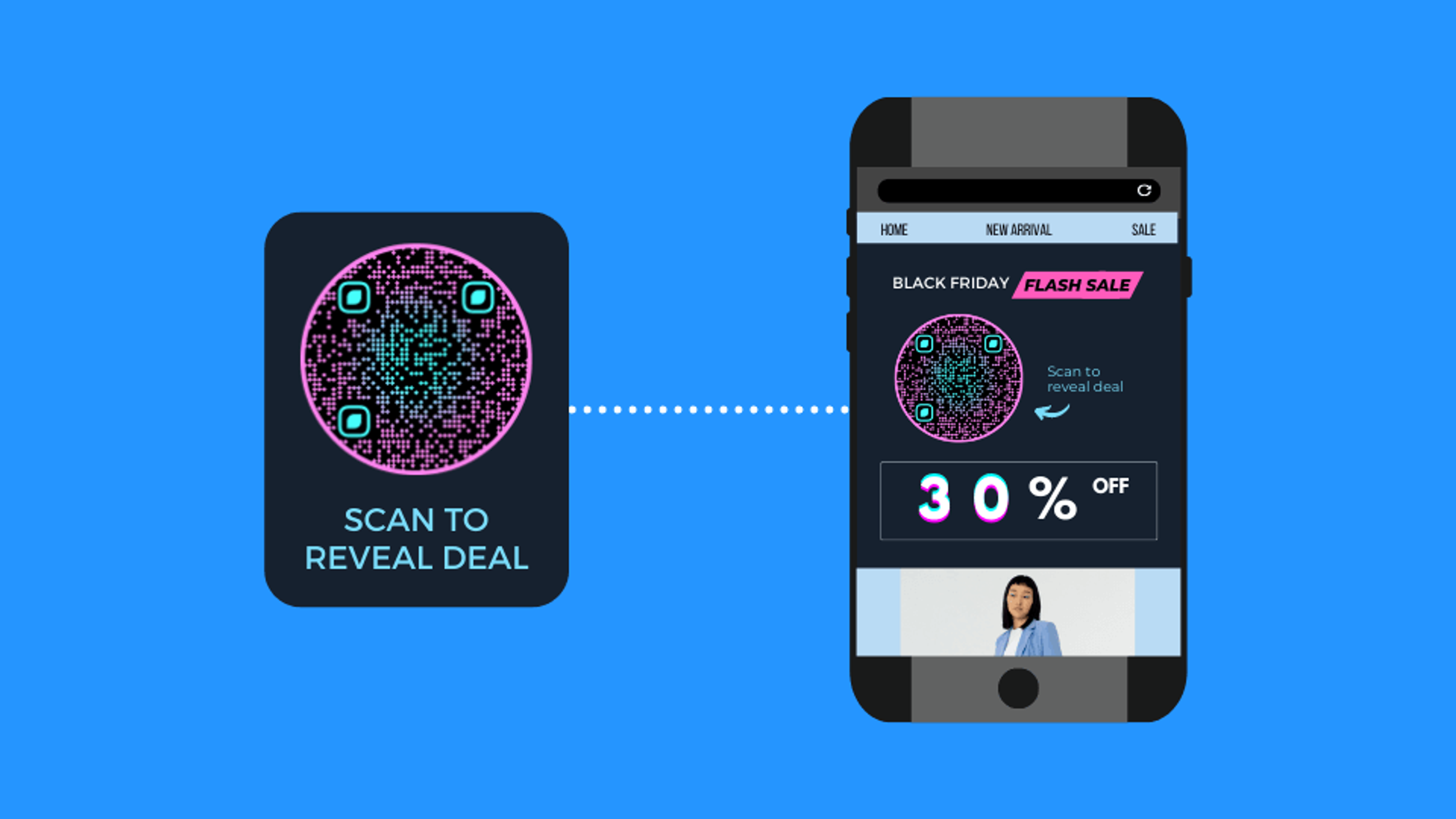 Attract shoppers with flash sales