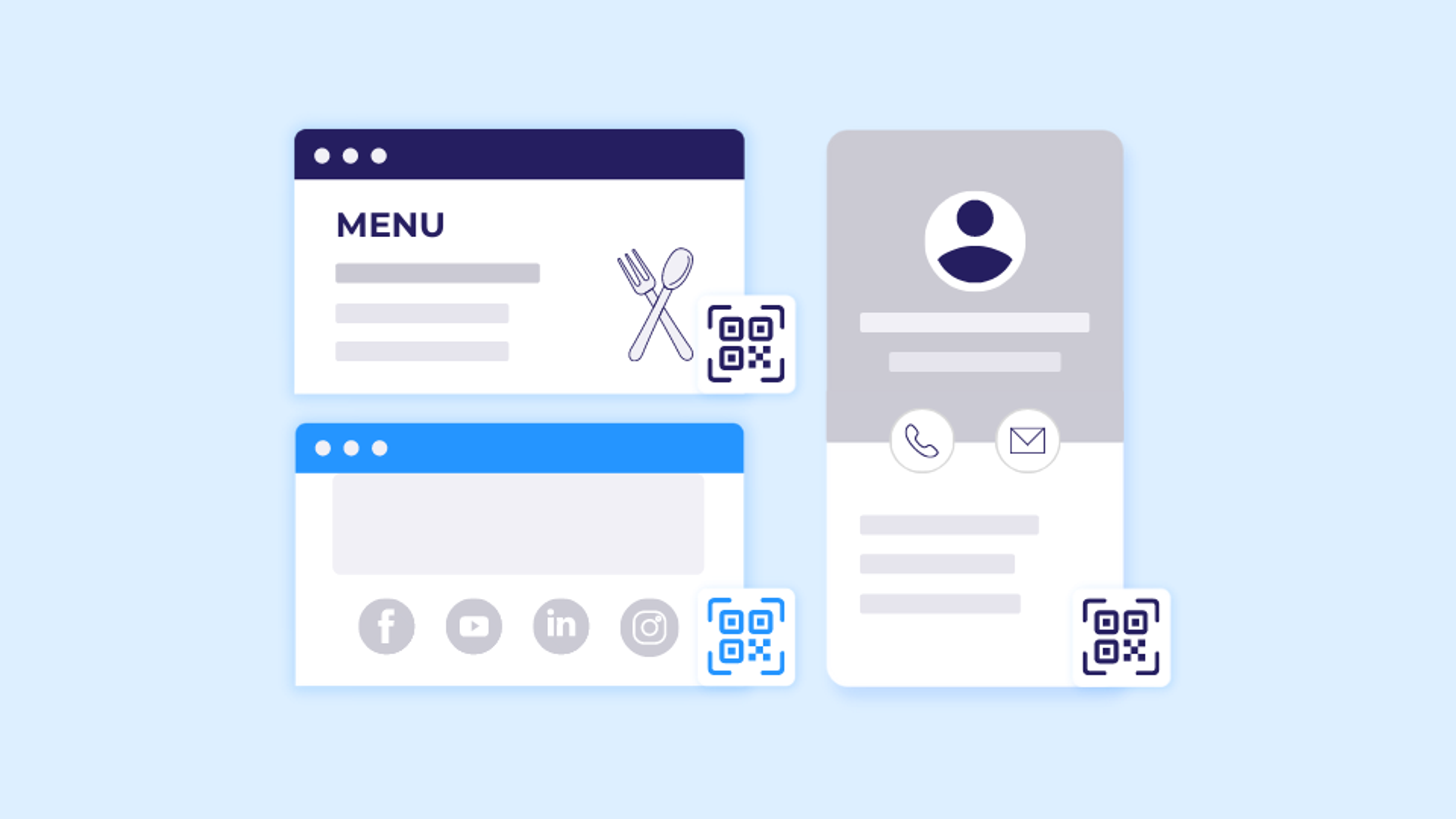 Scope of QR Code content customization