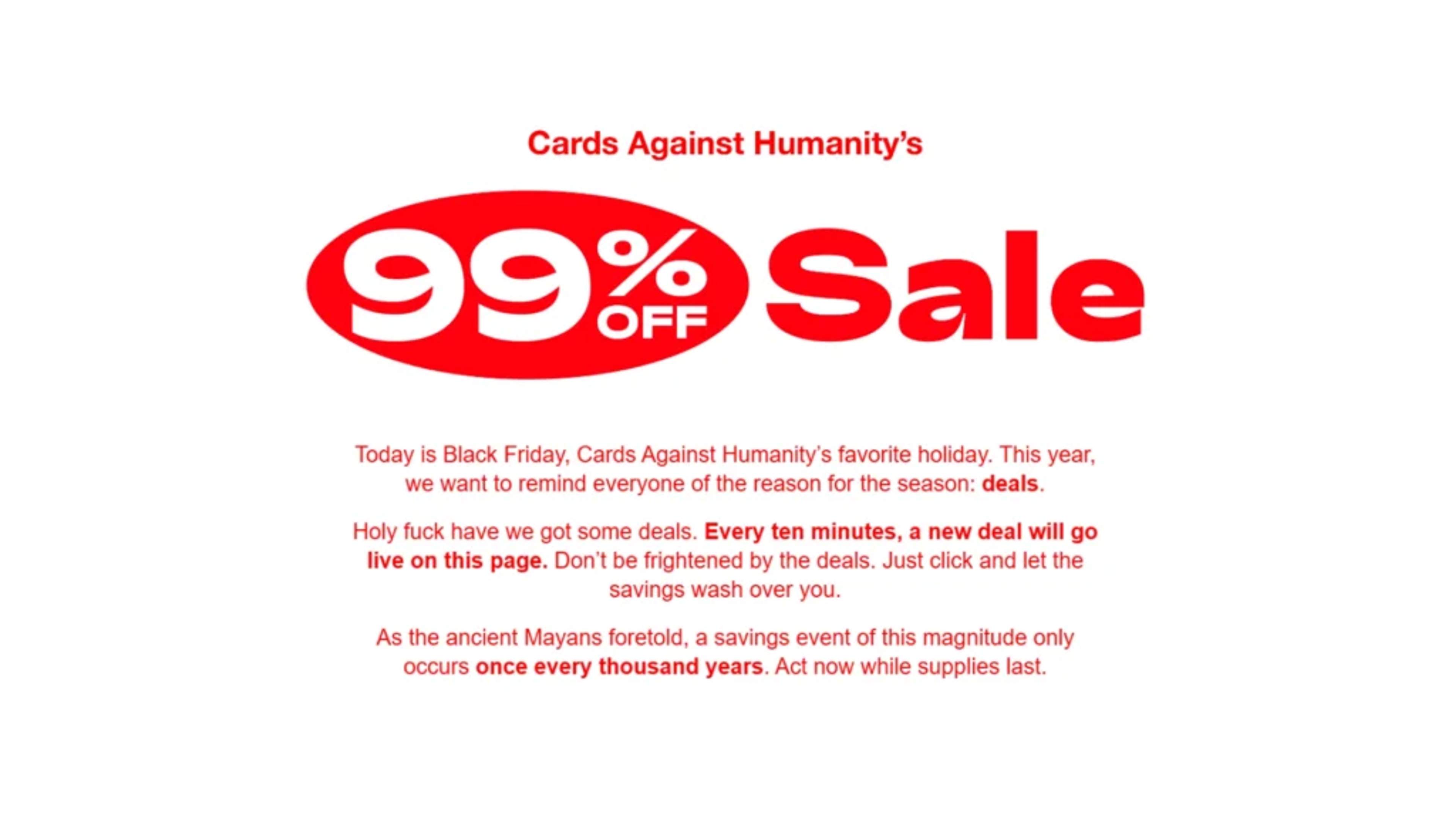 Cards Against Humanity