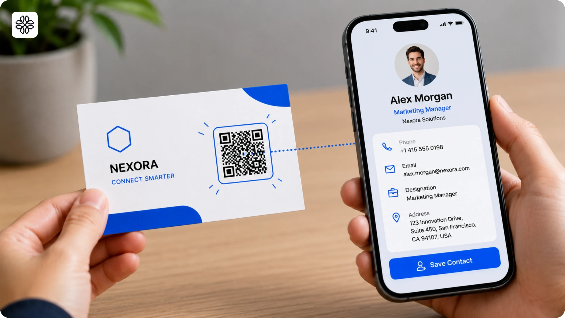 vCard QR Code