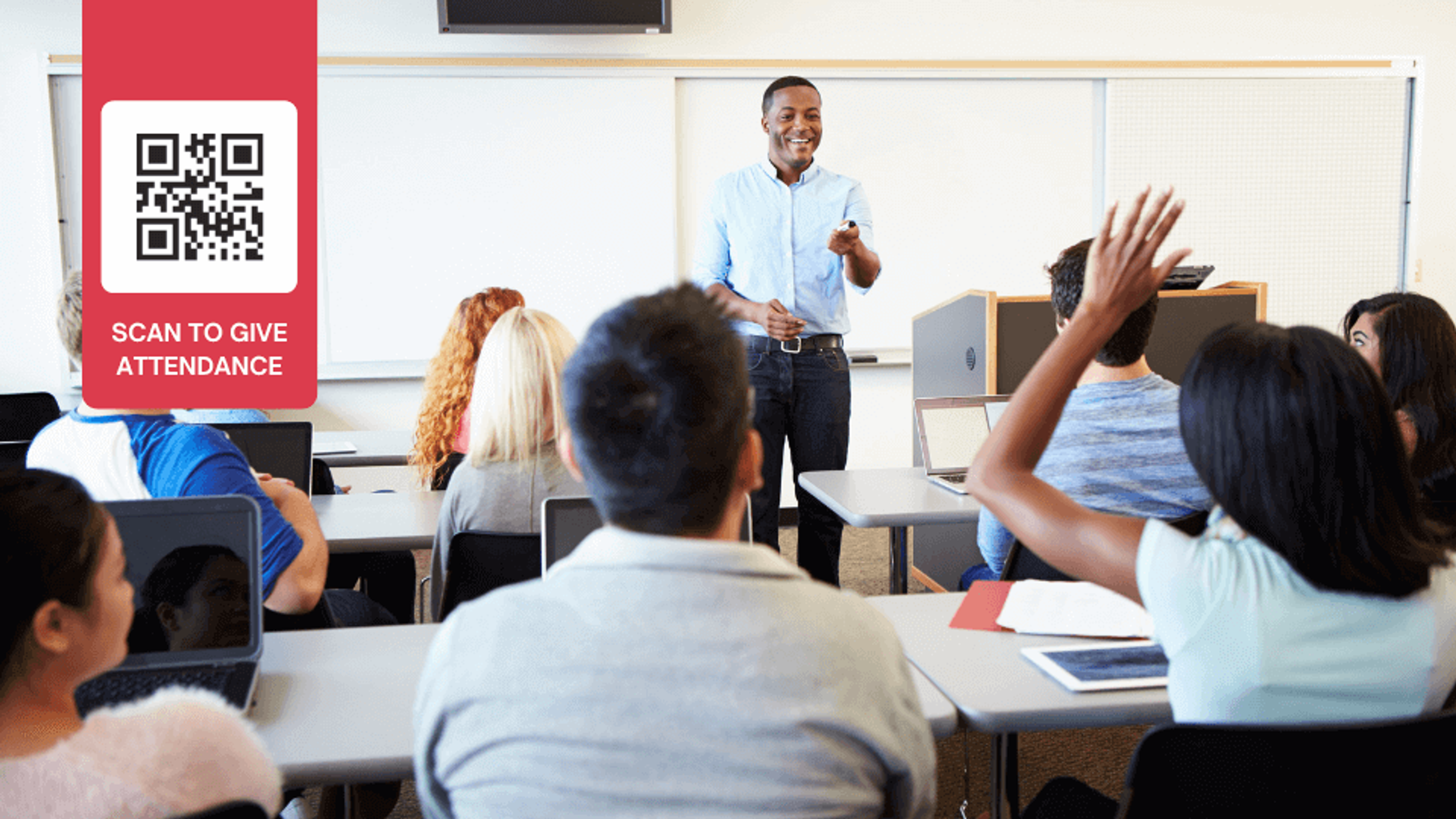 Track attendance in schools using a Google Form QR Code