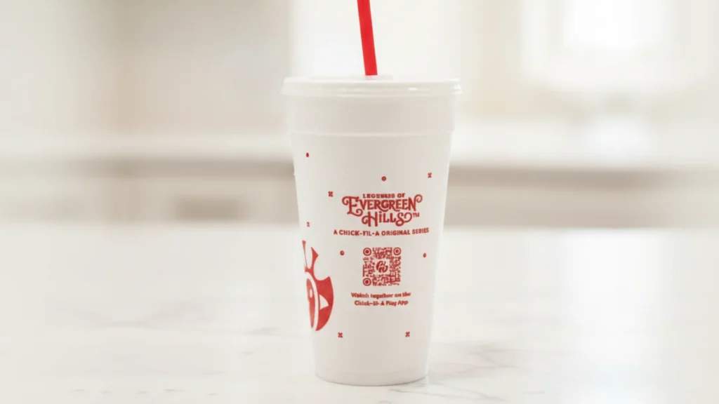 Chick-fil-A uses QR Codes on their packaging