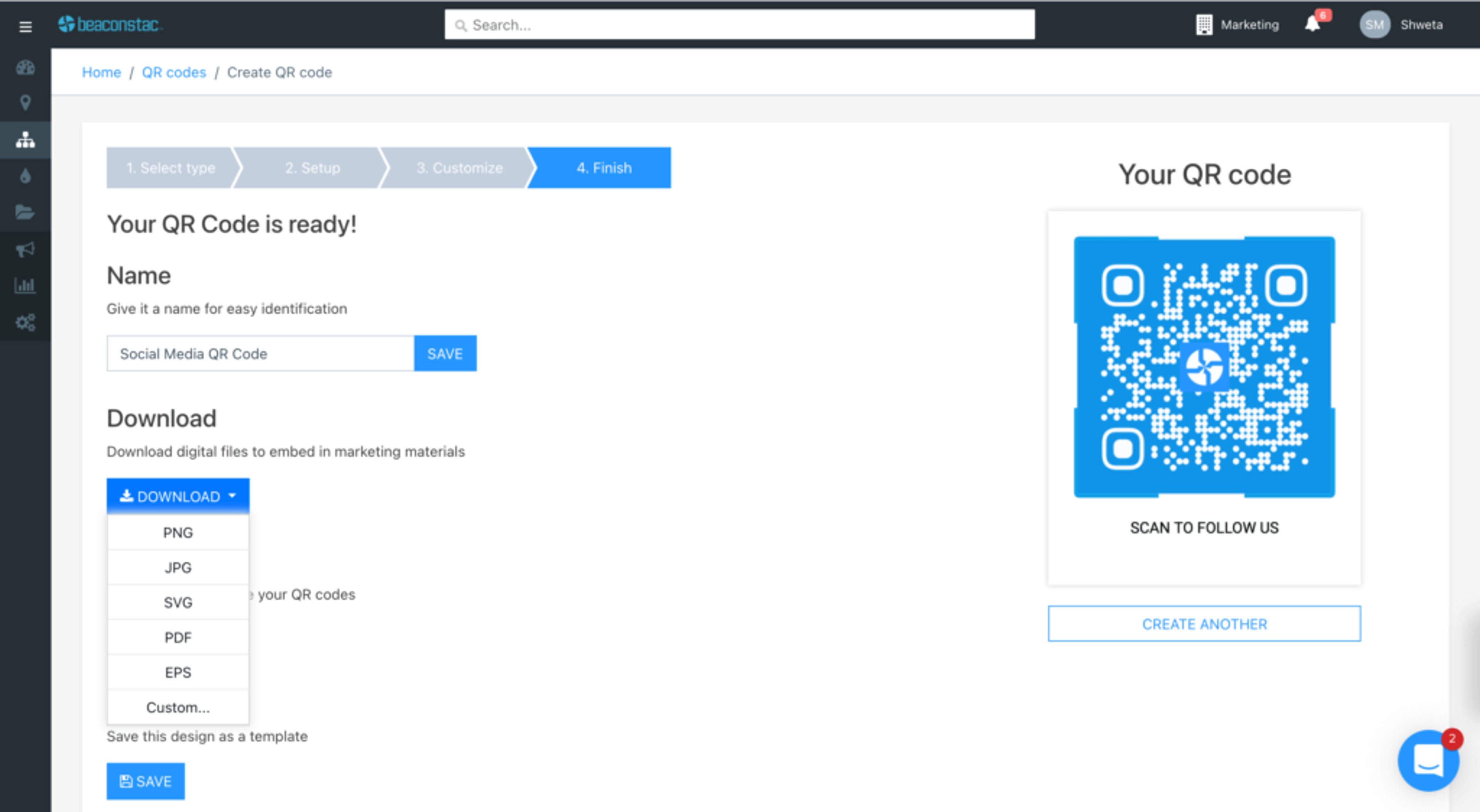 Download the QR Code