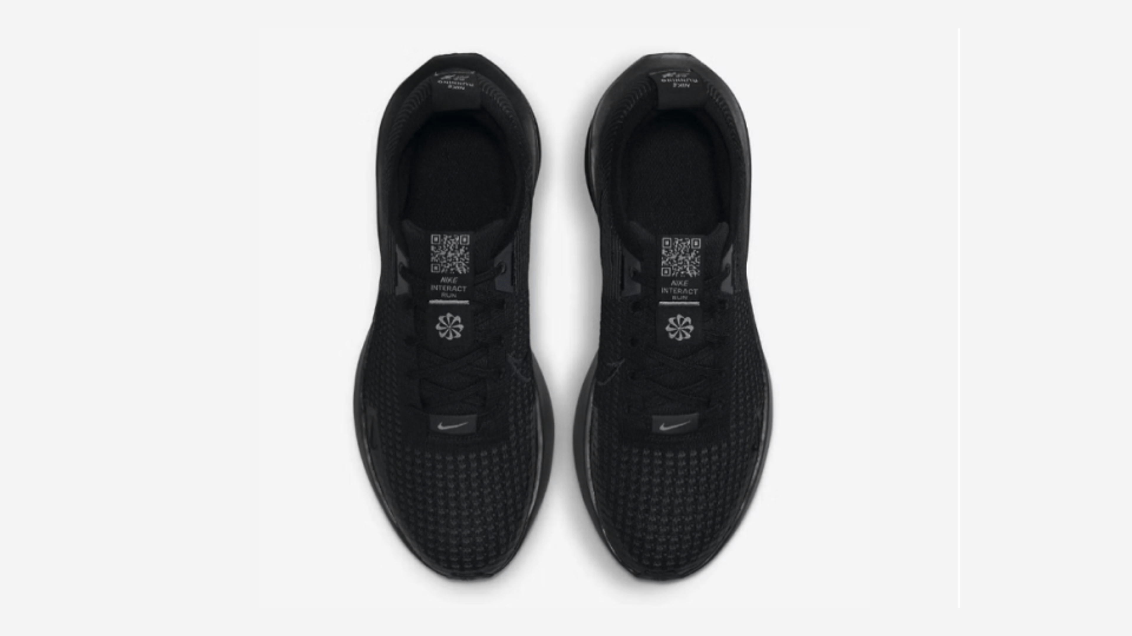 Nike’s “Interact Run Black” sustainability shoe