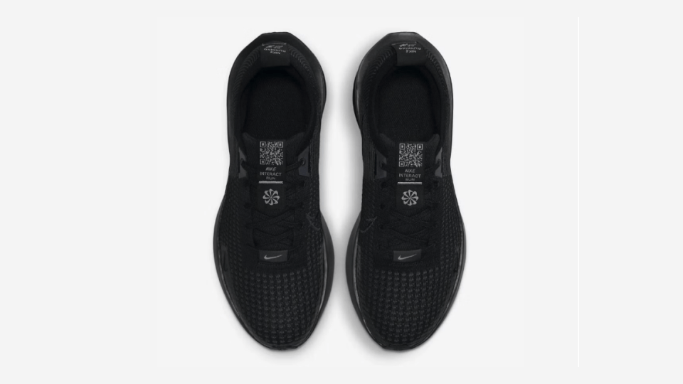 Nike’s “Interact Run Black” sustainability shoe