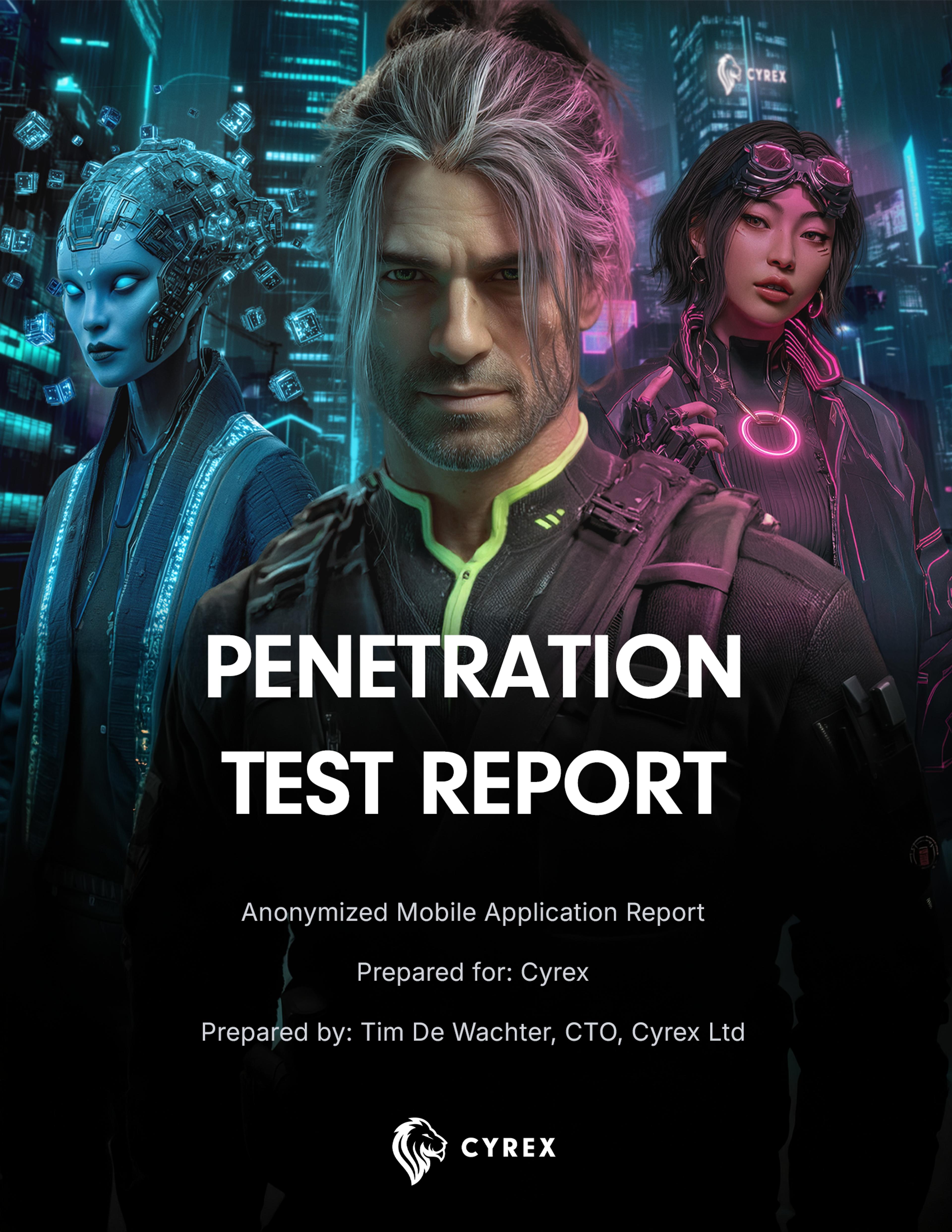 Penetration Test Report Cover