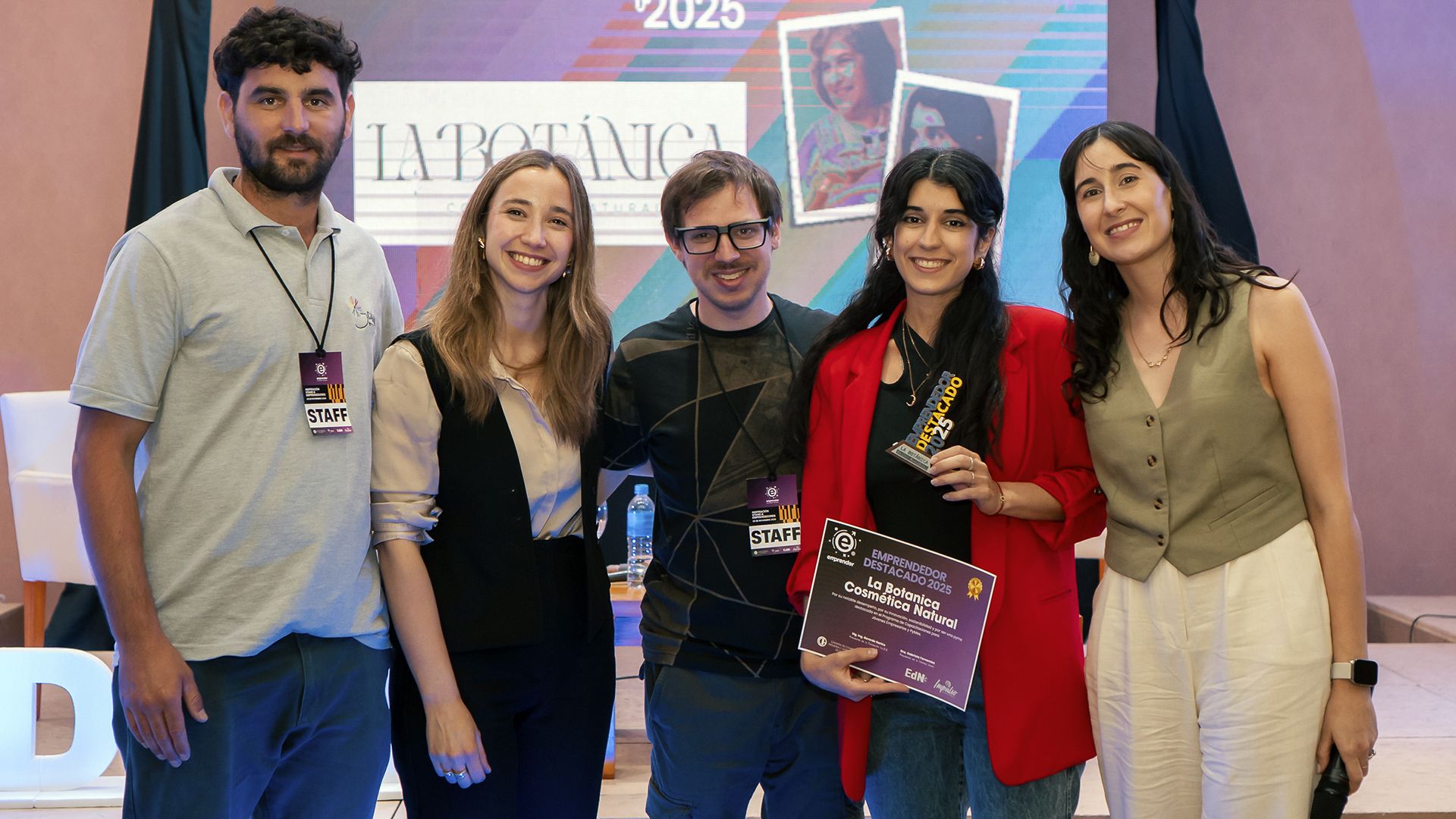 La Botánica - Cosmética Natural ganó el Premio al Joven Emprendedor Destacado 2025