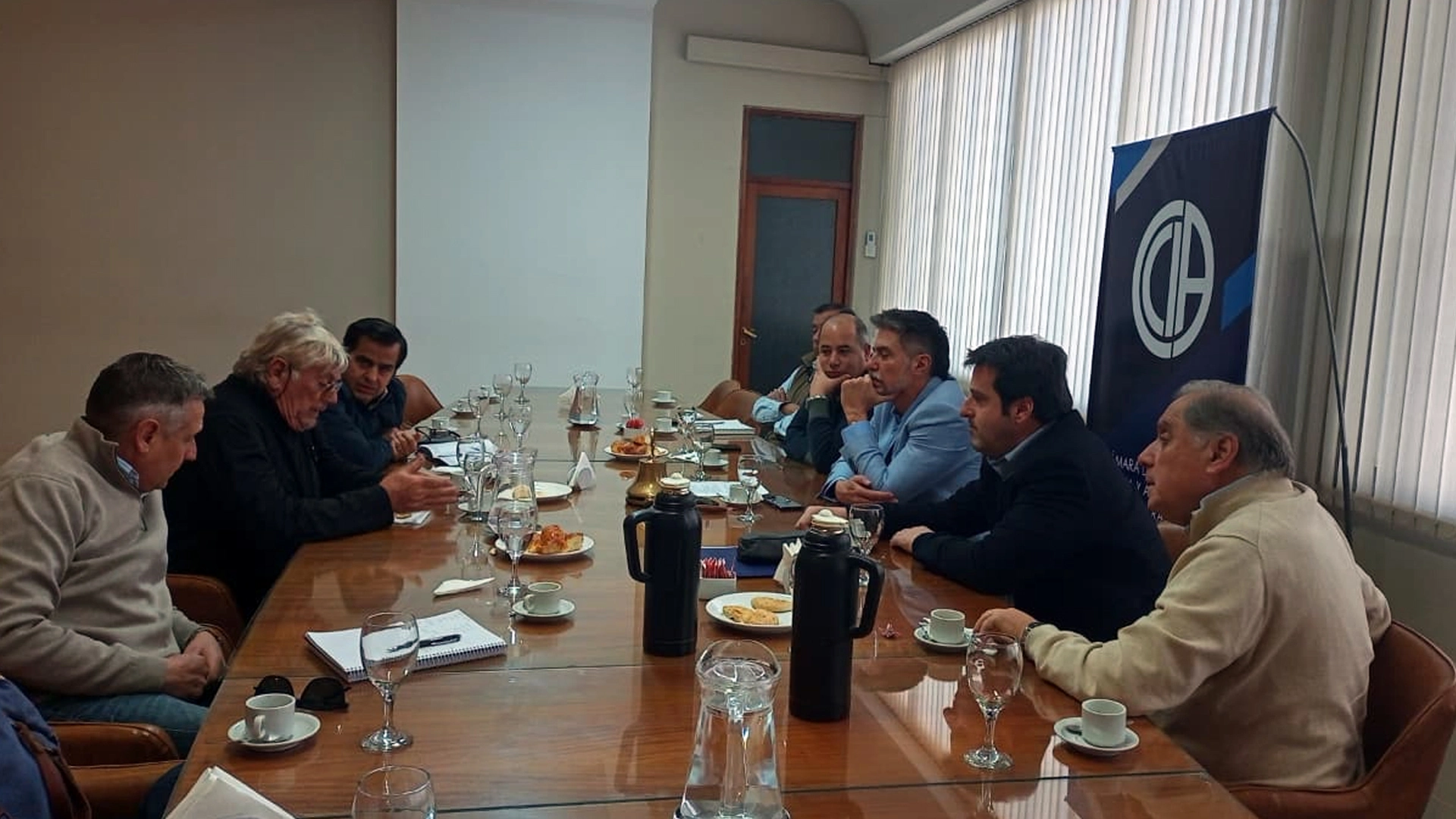 Paso Las Leñas: reunión con representantes de Provincia y la Legislatura