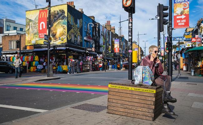 La rue principale de Camden Town