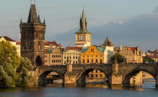 Le célèbre pont de Prague