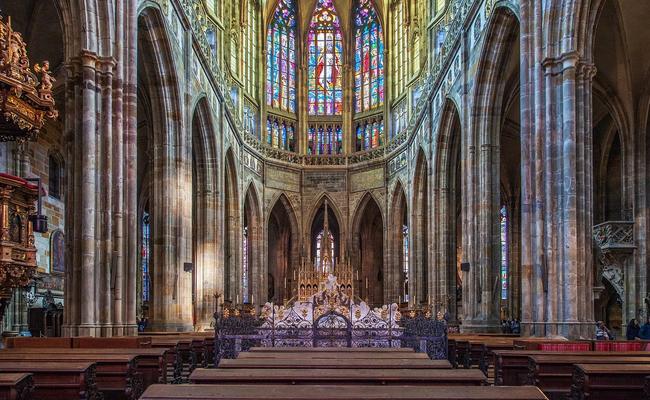 L'incroyable intérieur de la cathédrale