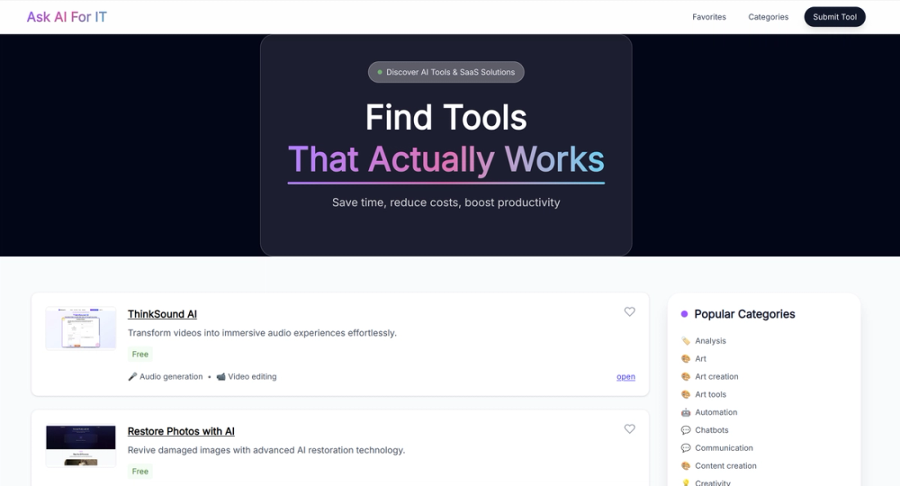 image of Ask AI For It