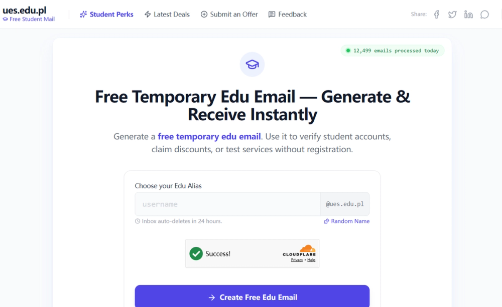 image of UES - Free Edu Email Generator image of UES - Free Edu Email Generator