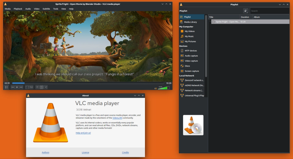 image of VLC media player image of VLC media player