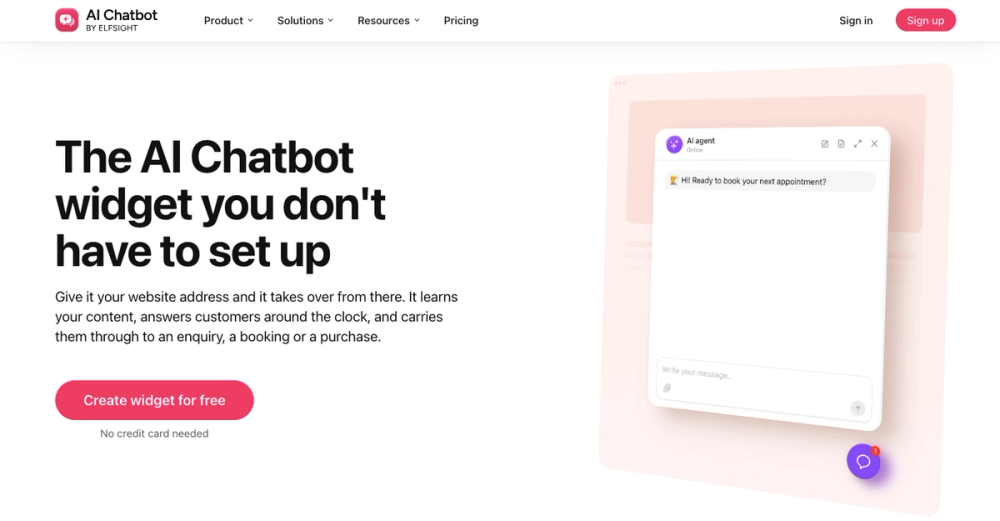 image of AI Chatbot by Elfsight image of AI Chatbot by Elfsight