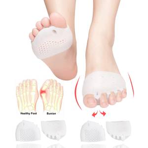 Toe Spacers, Bunion Corrector for Women/Men, Foot Alignment Toe Separators  - Dividers to Correct Bunions, Hammertoes, Hallux Valgus, Relief Restore