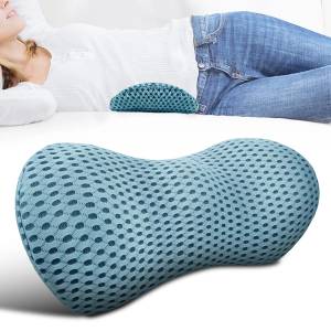 Lumbar Pillow for Sleeping, Adjustable Height 3D Air Mesh Back Pillow for Lower  Back Pain Relief and Sciatic Nerve Pain, Lumbar Support Pillow Waist Pillow  Side Sleeper Bed Pillow 