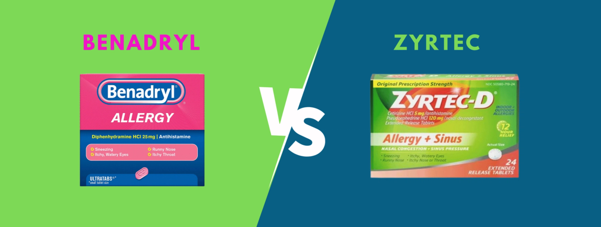 Zyrtec Vs Benadryl