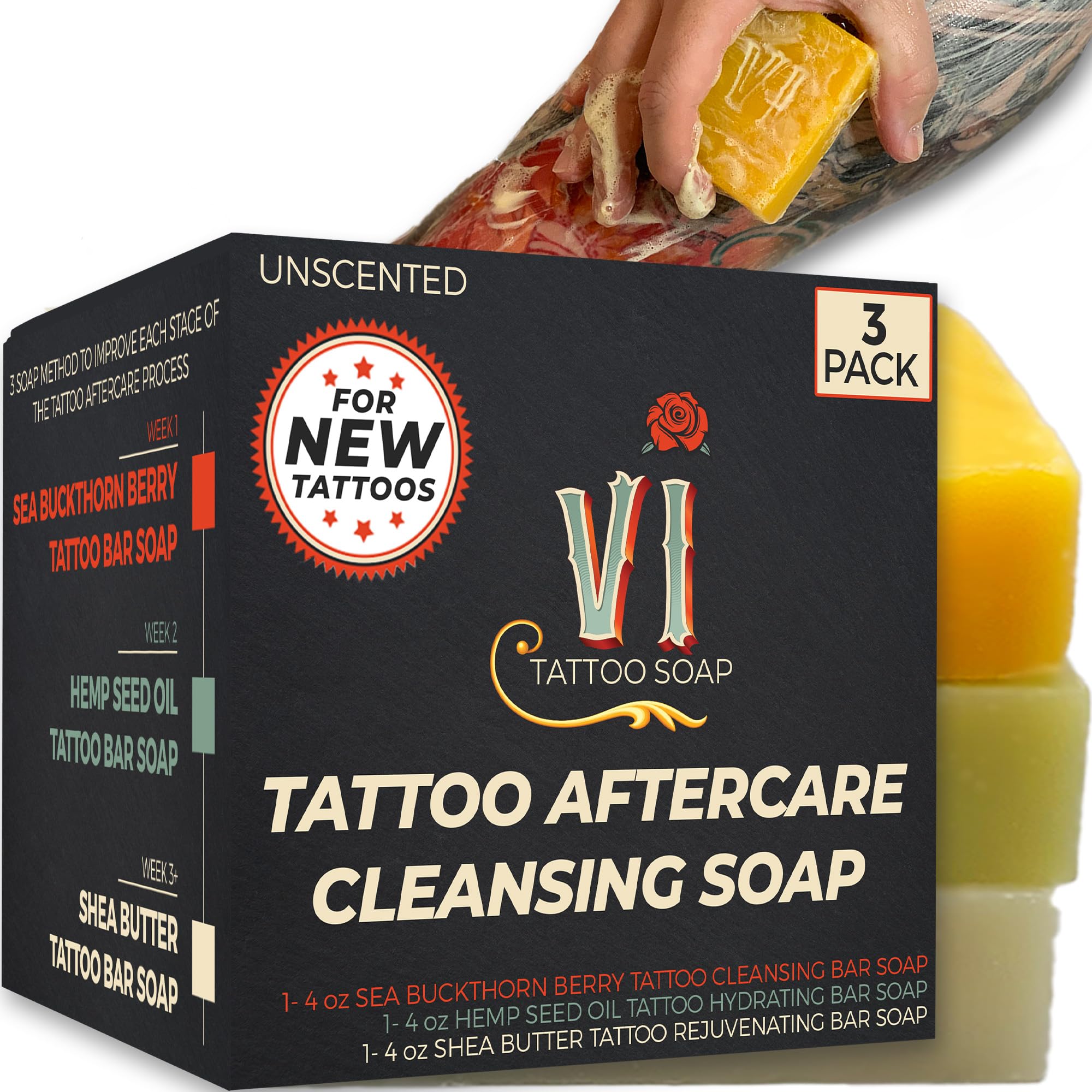 What TYPE OF SOAP is Better to Use ON A NEW TATTOO Bar soap OR Foam Soap   YouTube