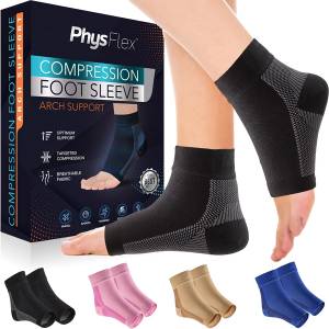 U-picks Plantar Fasciitis Sock with Arch Support Eases Swelling Achilles  tendon & Ankle Brace Sleeve with Compression Effective Joint Pain Foot Pain