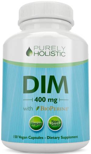 Premium DIM Supplement–Includes 150mg DIM (diindolylmethane), Broccoli,  Calcium D-Glucarate & Bioperine- DIM Capsules for Men & Women–DIM Complex  for