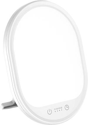 Verilux® HappyLight® Lucent - UV-Free LED Light Therapy Lamp, Bright White  with 10,000 Lux, Detachable Stand, and Wall Mountable : : Health &  Personal Care