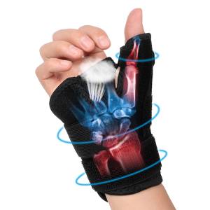 FEATOL Wrist Brace for Sprained Wrist Kids, Wrist Support Brace Sleeping  with Metal Splints Left Hand, X/Small for Kid, Women and Men, Adjustable  Arm