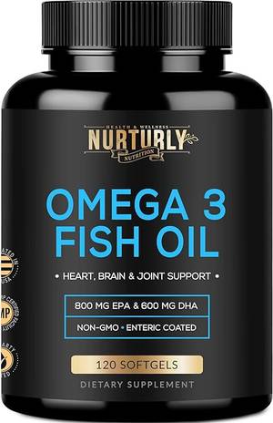 Vegan DHA - Omega 3 Oil from Algae with 800mg Pure DHA - NATURELO