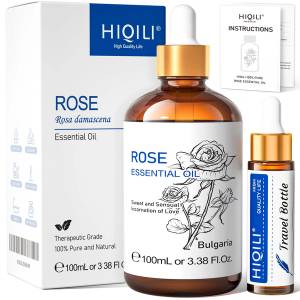  yethious Rose Essential Oil 100% Pure Rose Scented Oil