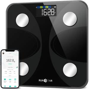  Weight Gurus Bluetooth Smart Scale, Measures Weight and 5 Key  Metrics: BMI, Body Fat, Muscle Mass, Water Weight, and Bone Mass, Designed  in St. Louis : Health & Household