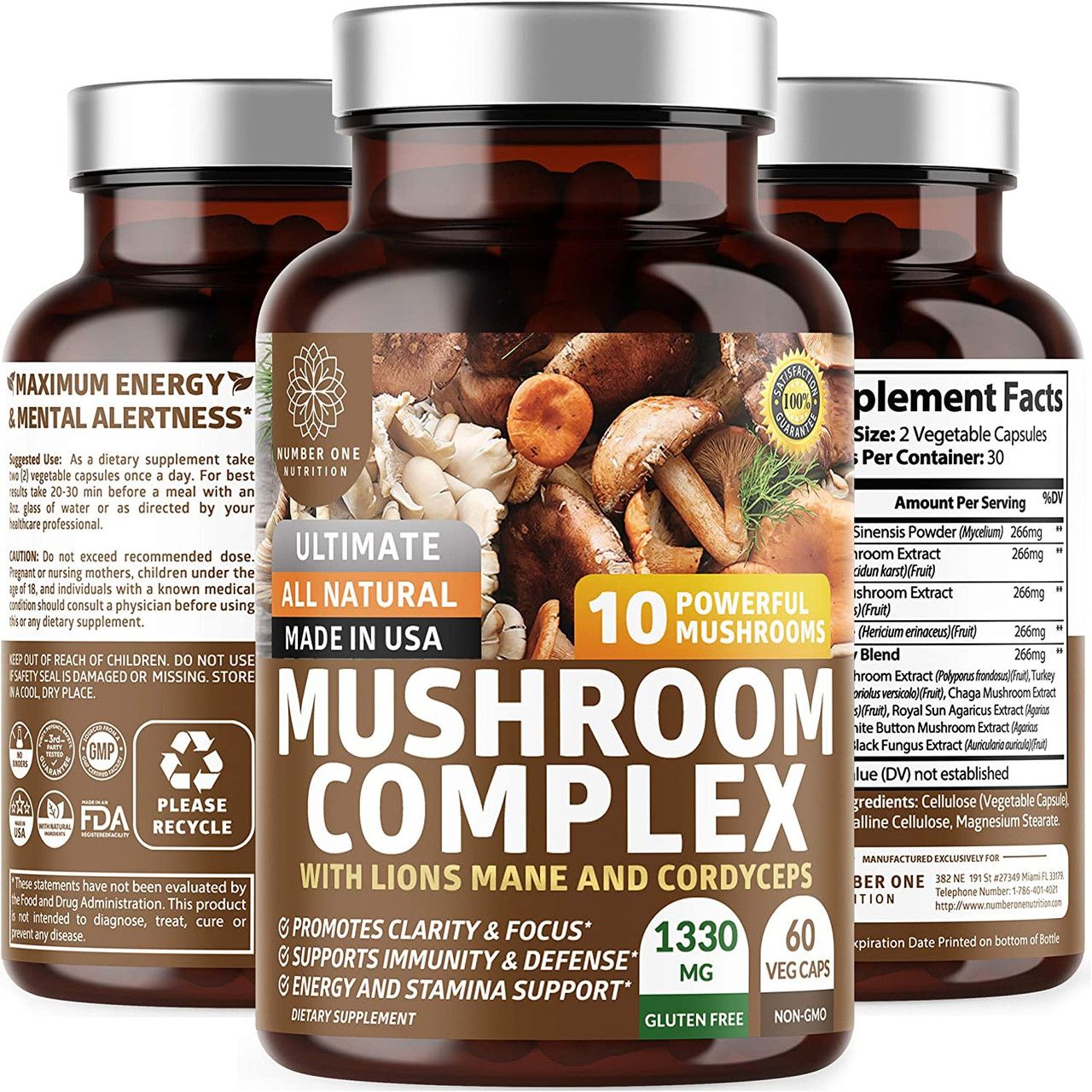 Stonehenge Health Dynamic Mushrooms  : Power up your health with these potent mushrooms