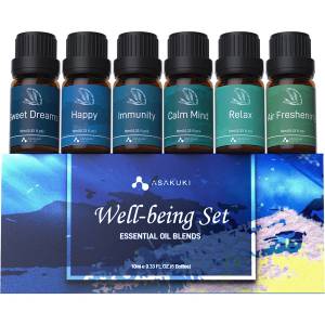 Calming Roll On Essential Oil Blend - Anti Anxiety Serotonin Lavender,  Bergamot & Holy Basil Destress - Relaxation Stress Relief Gifts for Women  Perfect Stocking Stuffers - NEW MIUZ