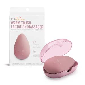 Momcozy Warming Lactation Massager 2-in-1 Heat+Vibration Adjustable Improve  Milk