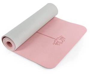 Yoga Mat with Strap, 1/3 Inch Extra Thick Yoga Mat Double-Sided Non Slip,  Profes
