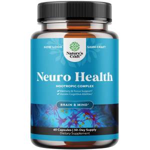 Neuro Plus Brain Booster Focus Supplement - Nootropic Memory