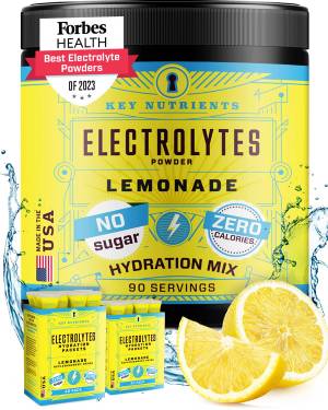Superieur Electrolytes – Plant Based Electrolyte Supplement w/Sea Minerals  for Hydration & Recovery – Keto Friendly, Non-GMO, Zero Sugar, Vegan