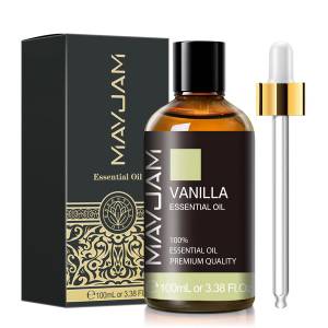 Gya Labs Vanilla Essential Oil for Diffuser - Vanilla Oleoresin
