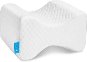 Nestl Bedding Memory Foam Knee Leg Pillow for Side Sleepers Knee Pain and  Hip Pain with