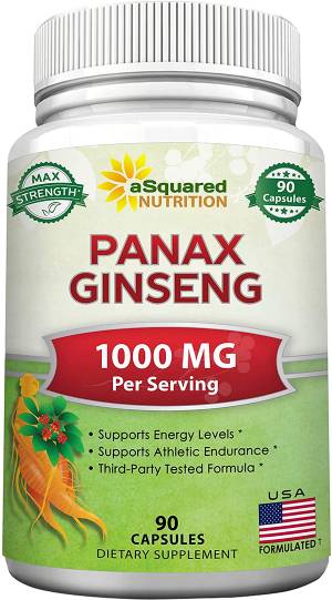 aSquared Nutrition Pure Red Korean Panax Ginseng