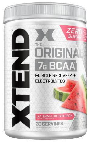  BSN Amino X Muscle Recovery & Endurance Powder with BCAAs,  Intra Workout Support, 10 Grams of Amino Acids, Keto Friendly, Caffeine  Free, Flavor: Fruit Punch, 70 Servings (Packaging May Vary) 