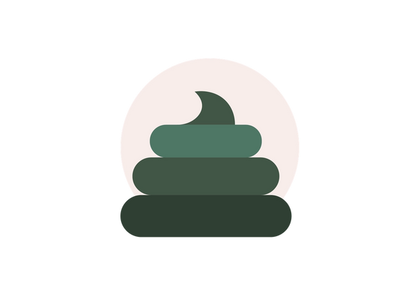 Um pedaço de banquinho verde