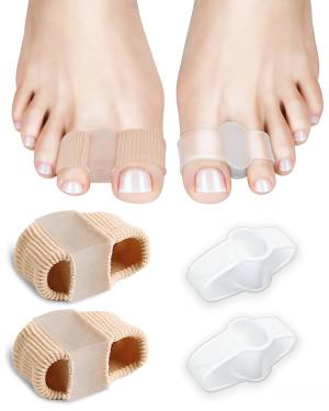 Gel Toe Separators, Universal Yoga Toes Stretcher Spacer Women Men Bunion  Corrector for Restore Toes to Their Original Shape Relaxing Toes
