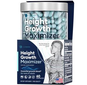 Height Growth Maximizer - Advanced Growth Formula Grow Taller Supplement  for Children (10+) &Teens - Multivitamin,Mineral Calcium,L-Arginie 