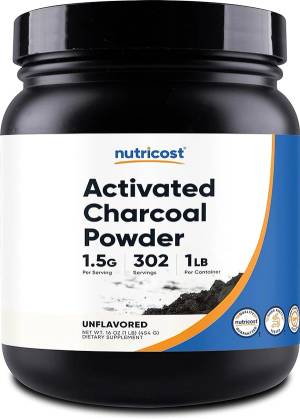 Schizandu Organics Activated Coconut Charcoal Powder, Vegan 100% Pure Detox