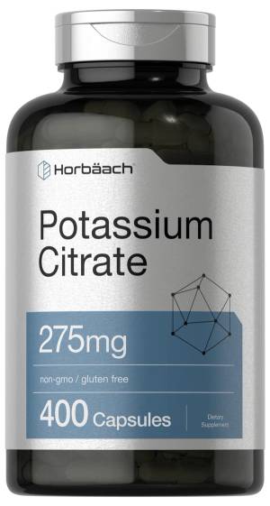 Naturalslim Kadsorb Natural Potassium Citrate - Supports Electrolyte  Balance & Normal PH, Non-GMO & Gluten-Free, Absorbable Potassium Supplement  with