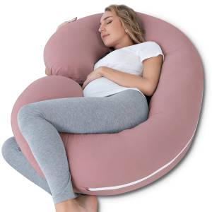 AS AWESLING 60in Pregnancy Pillows for Sleeping, Detachable Maternity  Pillow for Pregnant Women
