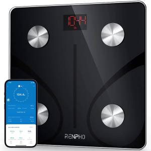 Anyloop Smart Scale for Body Weight and Fat Percentage, Digital