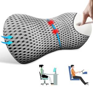 Niceeday Memory Foam Lumbar Support Pillow for Office Chair Car