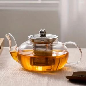 Glass Tea Pot, 750 ml/25 oz loose leaf tea – GY Tea Winnipeg